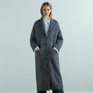 Brand new Zara LONG KNIT COAT